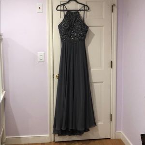 Prom dress bedazzled